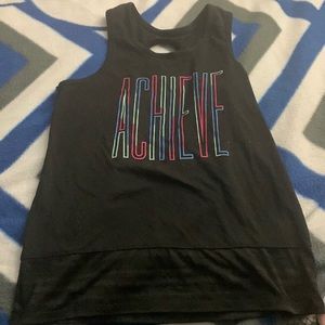 Kids achieve tank top